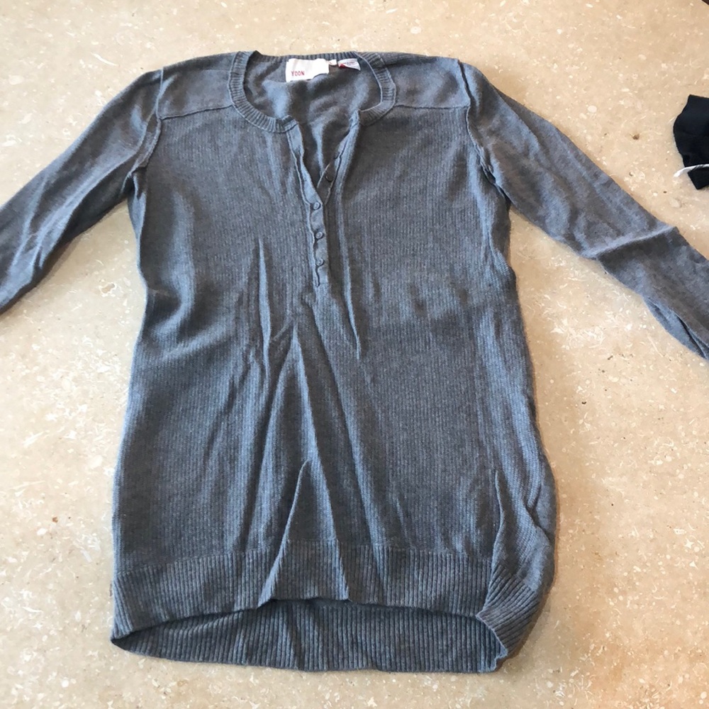 Grey sweater